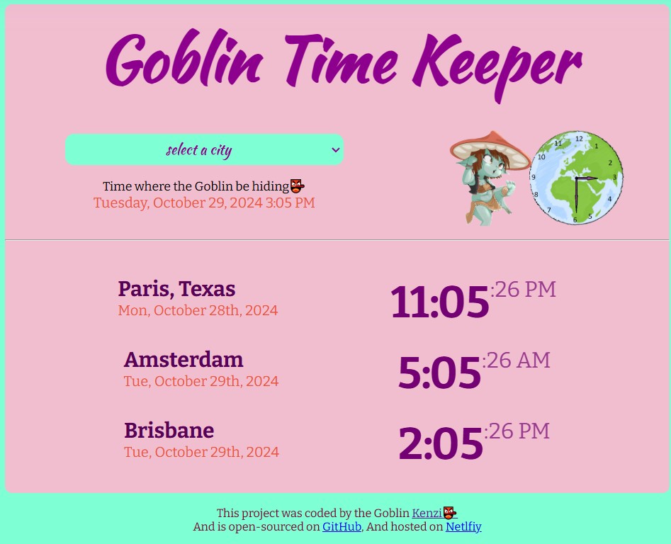 World Clock app preview